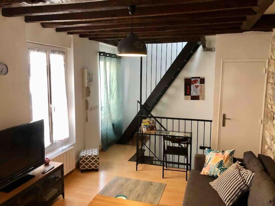 Apartamento Duplex Cosy Myfontainebleau Hyper Centre Exterior foto