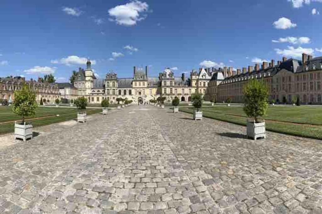 Apartamento Duplex Cosy Myfontainebleau Hyper Centre Exterior foto